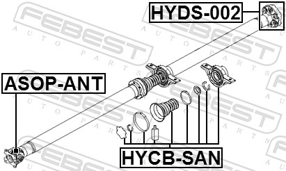 Febest Voering HYCB-SAN