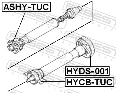 Febest Voering HYCB-TUC