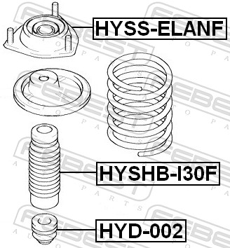 Febest Stofkap schokdemper HYSHB-I30F