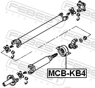 Febest Voering MCB-KB4