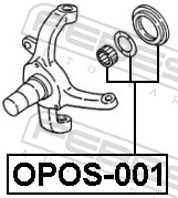 Febest Draagarm reparatieset OPOS-001