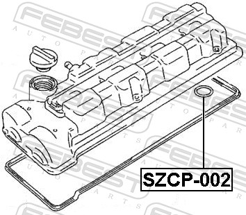 Febest Afdichting bougieschacht SZCP-002