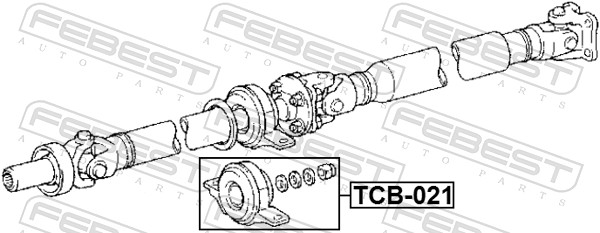 Febest Voering TCB-021