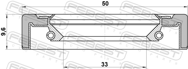 Febest Afdichting TOS-003