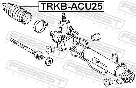 Febest Stuurhuishoes TRKB-ACU25