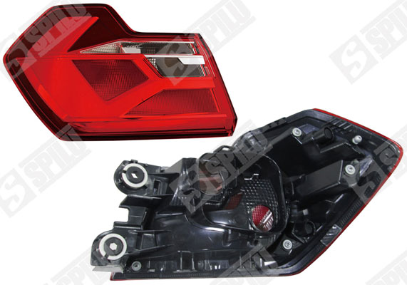 Achterlicht Spilu 491233