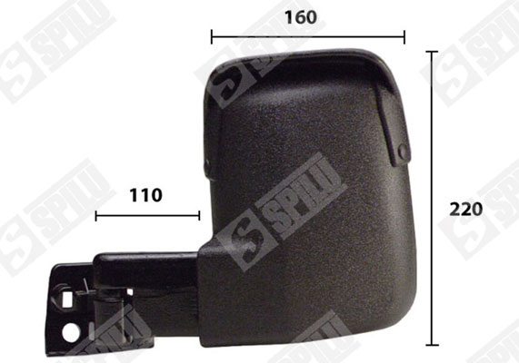 Buitenspiegel Spilu 50963