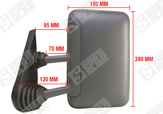 Buitenspiegel Spilu 51323