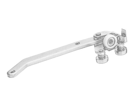 Pacol Rolgeleiding, schuifdeur IVE-DE-008