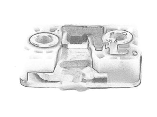 Pacol Geleiding, afsluitknop IVE-BC-018