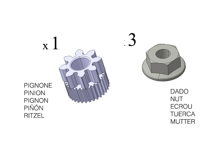 Liftek Raammechanisme LT TY701 R