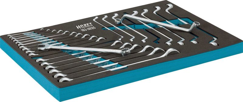 Hazet Set ring- / steeksleutel 163-30/25