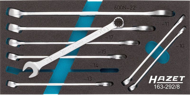 Hazet Set ring- / steeksleutel 163-292/8