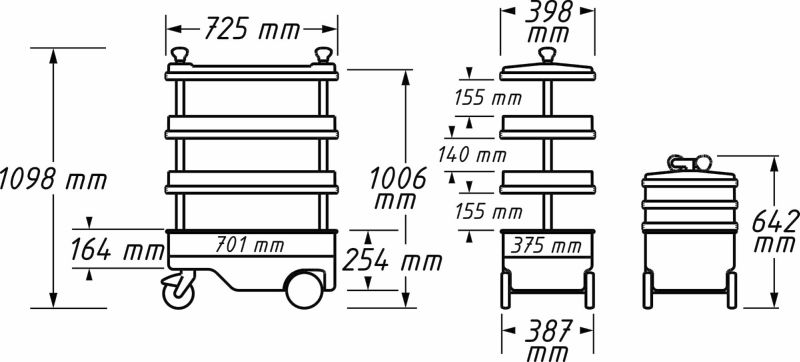 Hazet Gereerschapwagen 166C