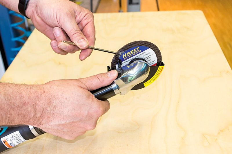 Hazet Haakse slijper (perslucht) 9033P-8