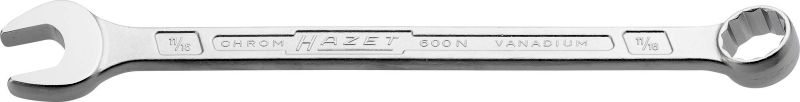 Hazet Ring-/Steeksleutel 600NA-11/16