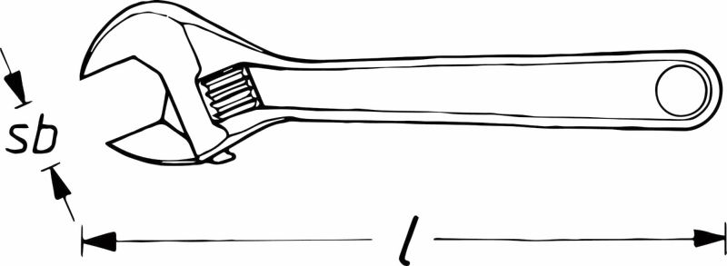 Hazet Verstelbare steeksleutel 279-8