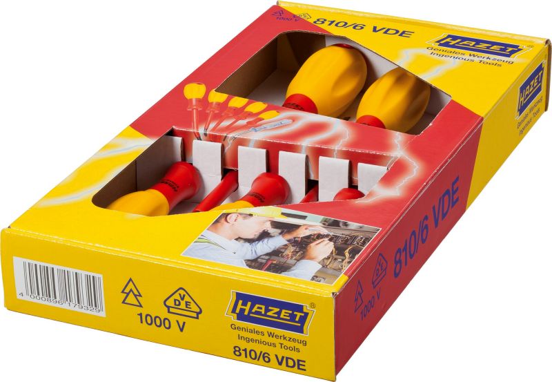 Hazet Schroevendraaierset 810/6VDE