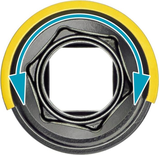 Hazet Kracht, dopsleutel 903SLG6-17