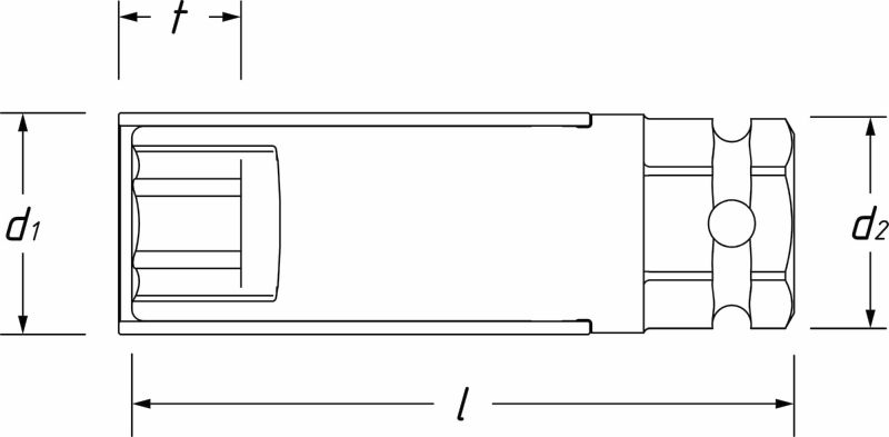 Hazet Kracht, dopsleutel 903SLG6-17