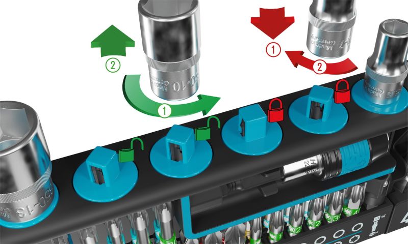 Hazet Set, schroevendraaierbits 2300SH-1