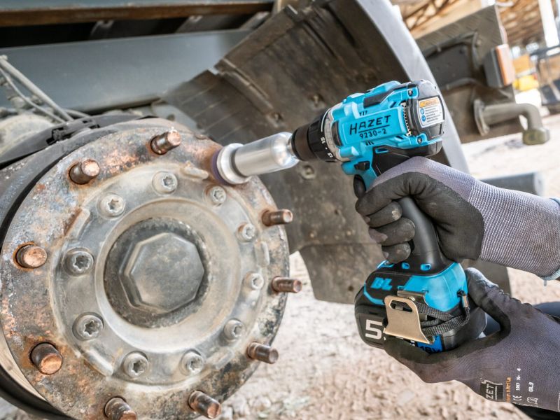 Hazet Reinigingsset wielnaaf 4961N-23/12