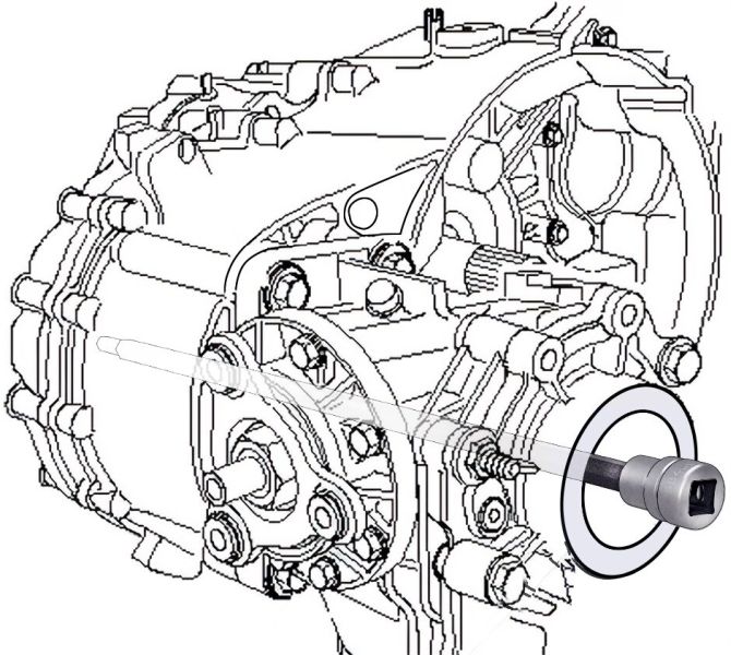 Hazet Steeksleutelelement 2584LG-1A