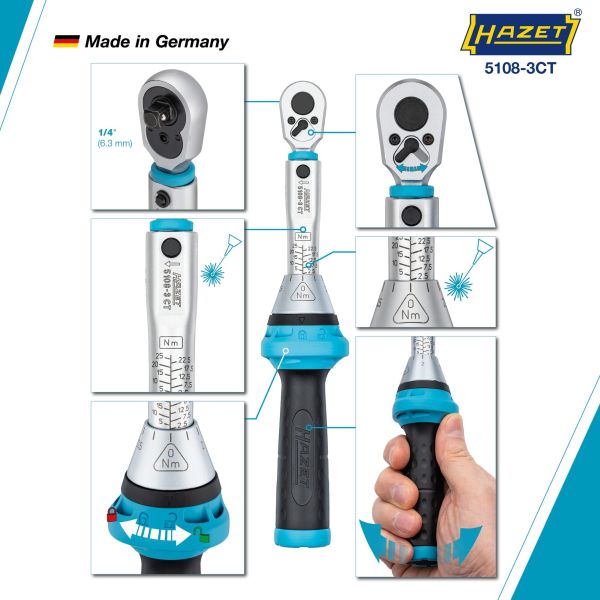 Hazet Momentsleutel 5108-3CT
