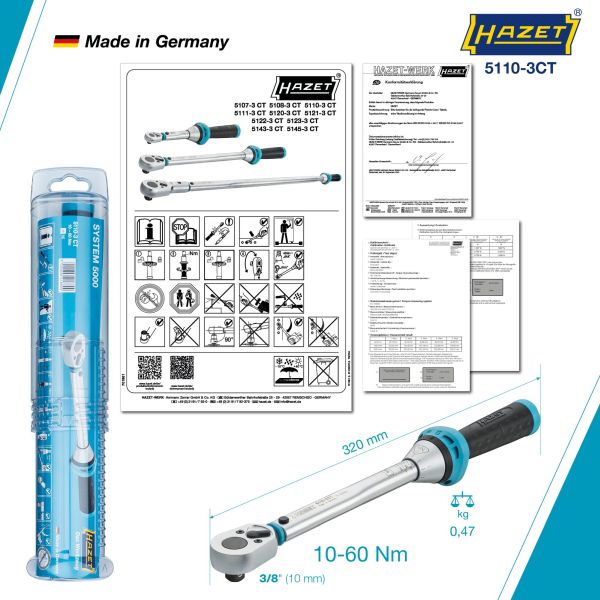 Hazet Momentsleutel 5110-3CT