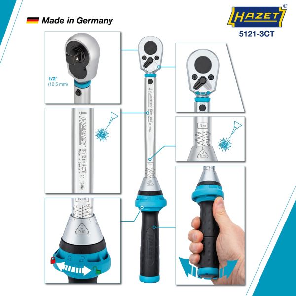 Hazet Momentsleutel 5121-3CT