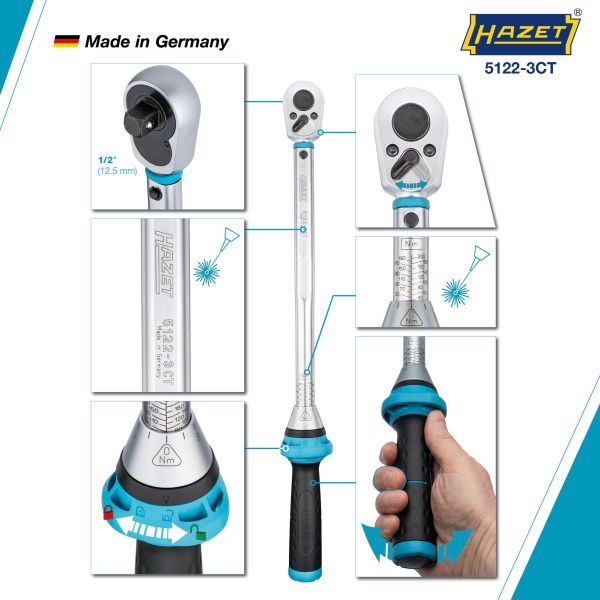 Hazet Momentsleutel 5122-3CT