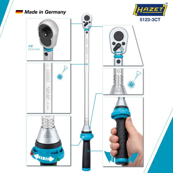 Hazet Momentsleutel 5123-3CT