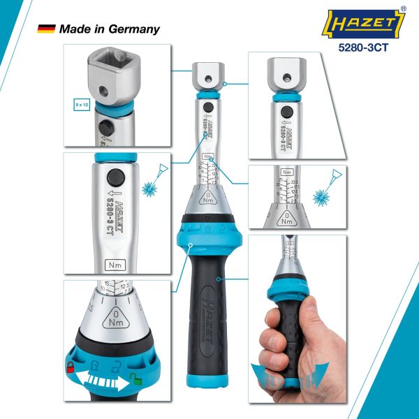 Hazet Momentsleutel 5280-3CT
