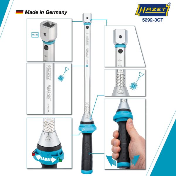 Hazet Momentsleutel 5292-3CT