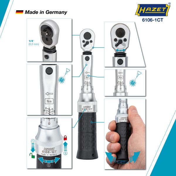 Hazet Momentsleutel 6106-1CT