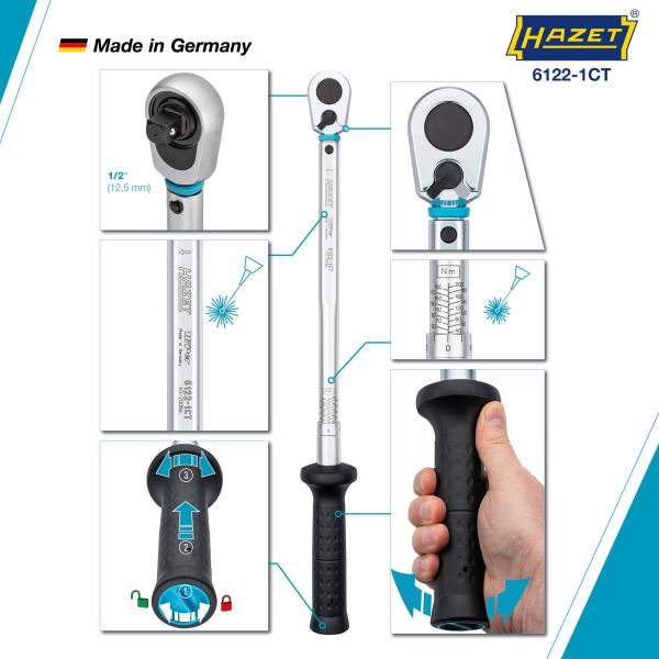 Hazet Momentsleutel 6122-1CT