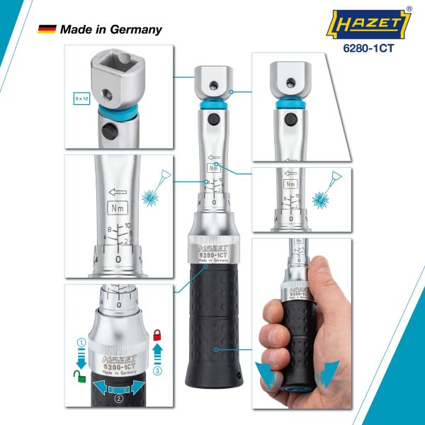 Hazet Momentsleutel 6280-1CT