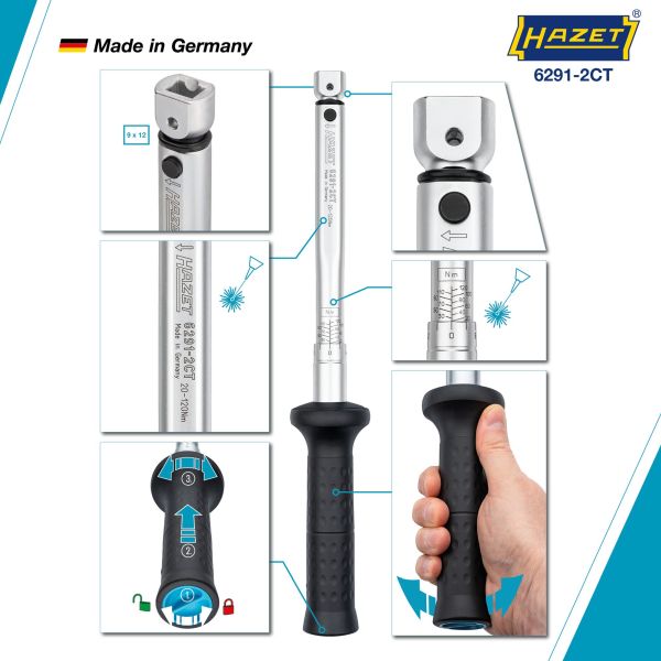 Hazet Momentsleutel 6291-2CT