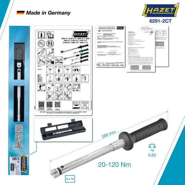 Hazet Momentsleutel 6291-2CT