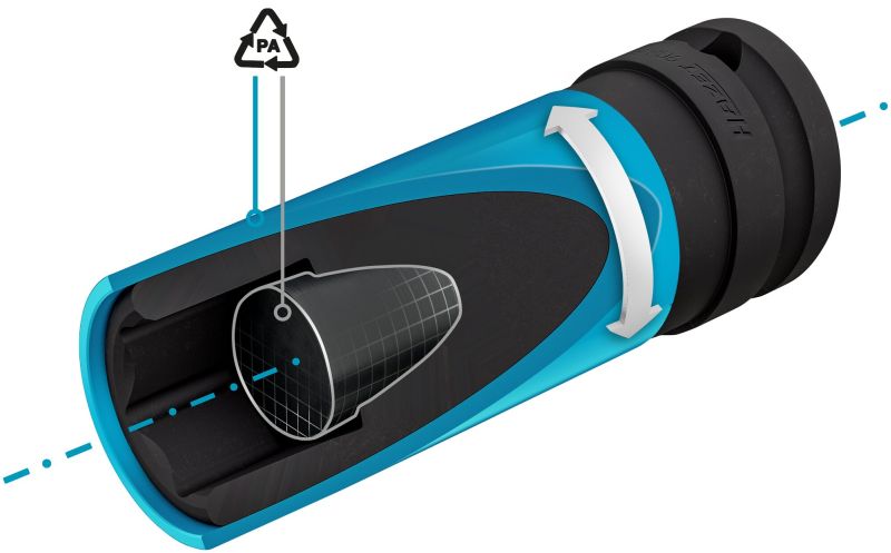 Hazet Kracht, dopsleutel 903SLG-17