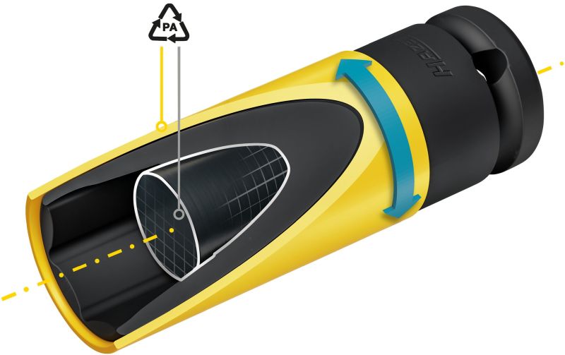 Hazet Kracht, dopsleutel 903SLG-19
