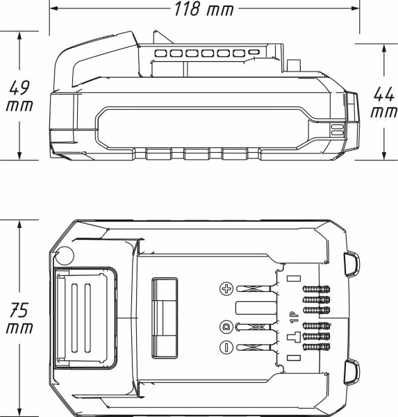 Hazet Reserveaccu, accuschroevendraaier 9500-025