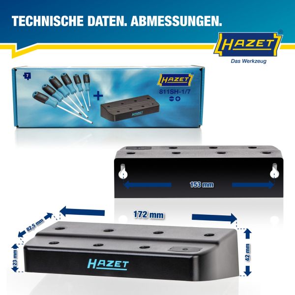 Hazet Schroevendraaierset 811SH-1/7