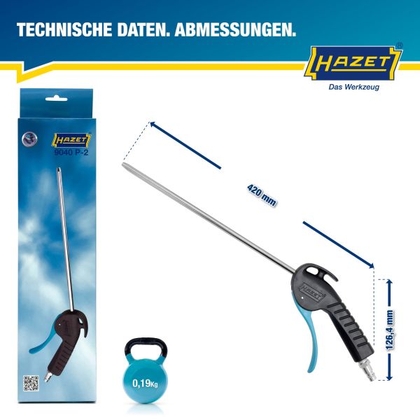 Hazet Luchtdrukpistool 9040P-2