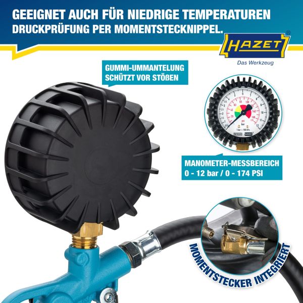 Hazet Bandenspanningsmeter/-pomp 9041-1