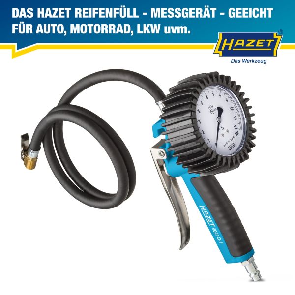 Hazet Bandenspanningsmeter/-pomp 9041G-1