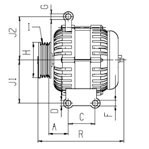 Hc-Cargo Alternator/Dynamo 116662