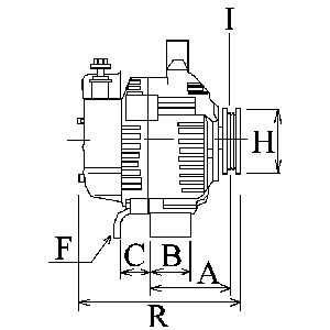 Hc-Cargo Alternator/Dynamo 113517