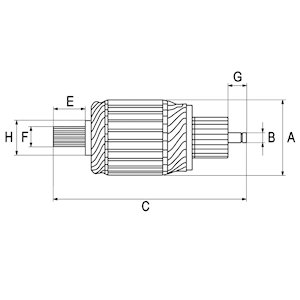 Hc-Cargo Anker, starter F 032 132 486