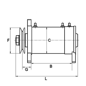 Hc-Cargo Startmotor / Starter F 032 113 148